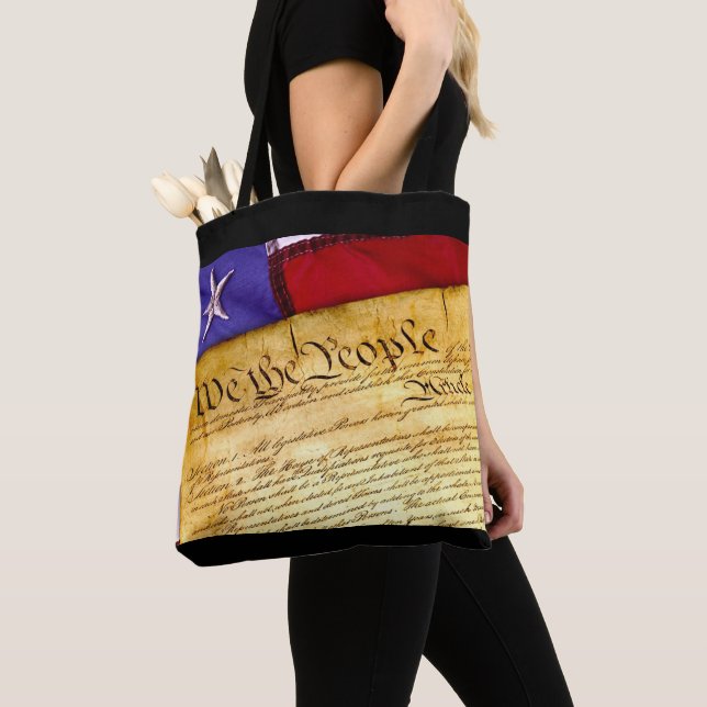 Bolso De Tela Nosotros, la Constitución del Pueblo de los Estado (Detalle)