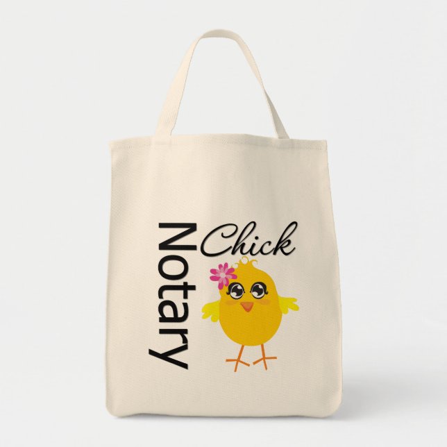 Bolso De Tela Notary Chick (Frente)