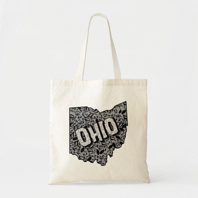 Bolso De Tela Notas de música de Ohio (Frente)