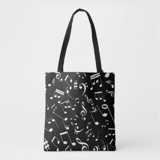 Bolso De Tela Notas musicales 2