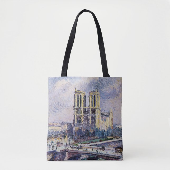 Bolso De Tela Notre Dame (Anverso)