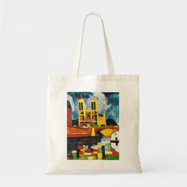 Bolso De Tela Notre Dame por Henry Lyman Sayen (Frente)