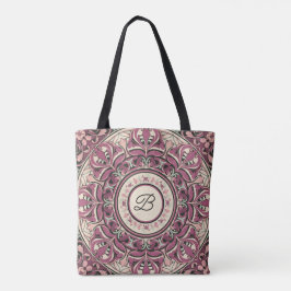 Bolso De Tela Nouveau Floral Mandala