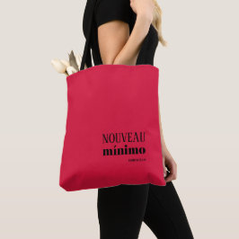 Bolso De Tela NOUVEAU MINIMO Rojo personalizado moderno