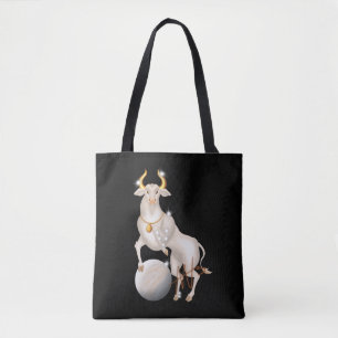 Bolso De Tela Nova Taurus Venus Zodiac