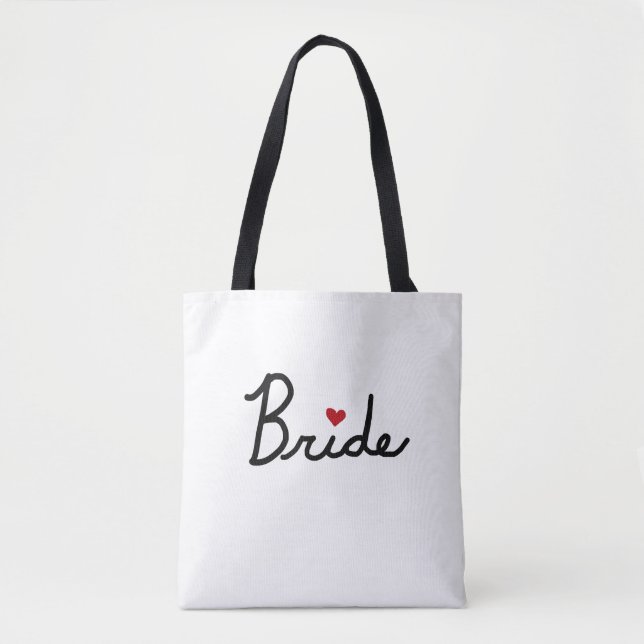 Bolso De Tela Novia (Anverso)