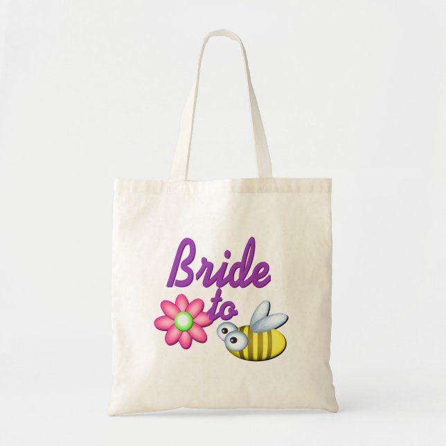 Bolso De Tela Novia a Bee (Frente)