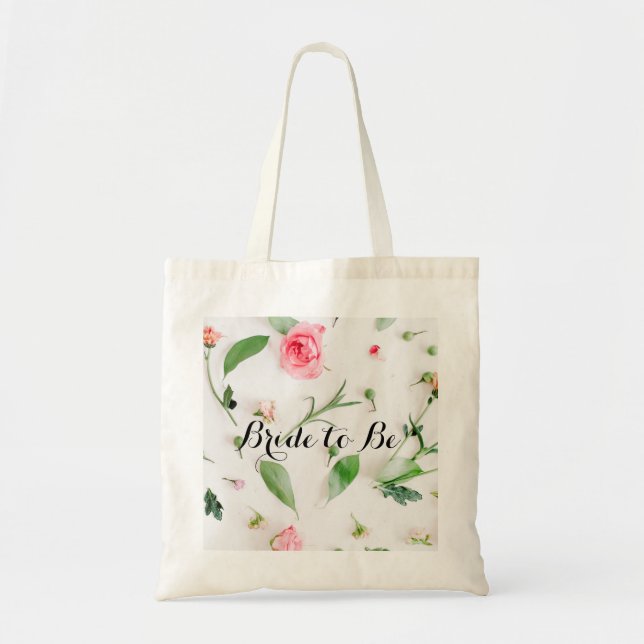 Bolso De Tela Novia a ser tote (Frente)