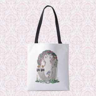 Bolso De Tela Novia Art Deco