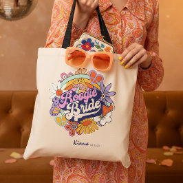 Bolso De Tela Novia Boogie de los 70 Groovy Soltera ID929