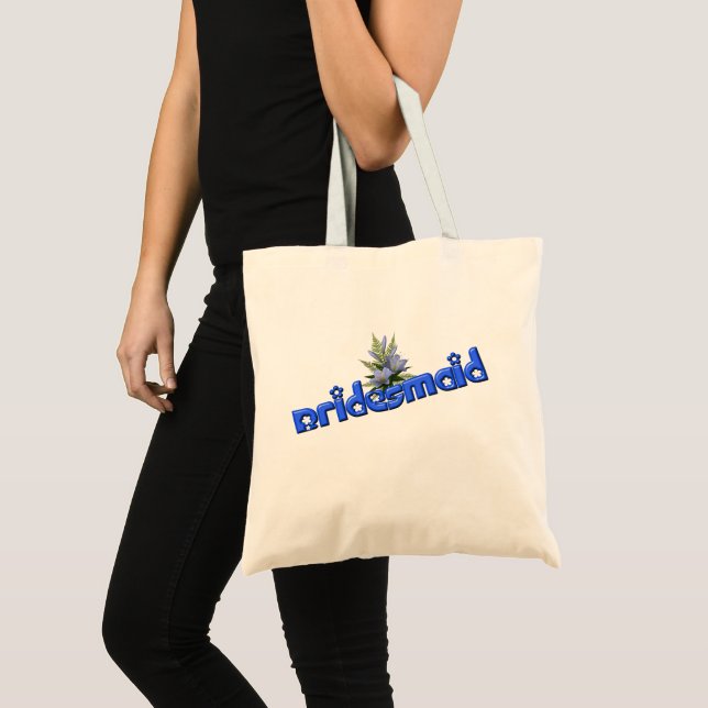 Bolso De Tela Novia Cute Boda Brigada (Anverso (producto))