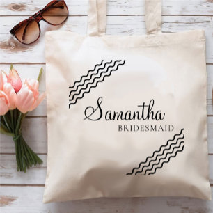 Bolso De Tela Novia, dama de honor tote bag