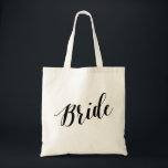 Bolso De Tela Novia del tote el | de la escritura<br><div class="desc">La bolsa de asas de la novia.</div>