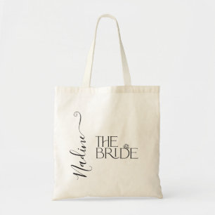 Bolso De Tela Novia I Do Crew Custom Name Boda Ring