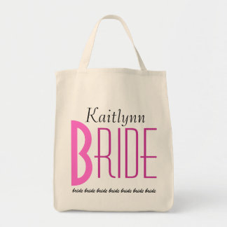 Bolso De Tela Novia negra personalizada