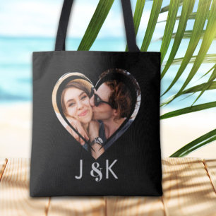 Bolso De Tela Novia Noyfriend Dating Couple Collage de fotos