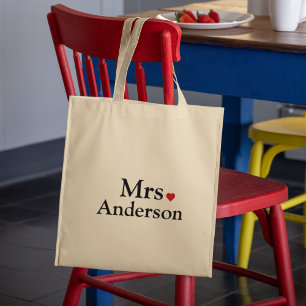 Bolso De Tela Novia Personalizada