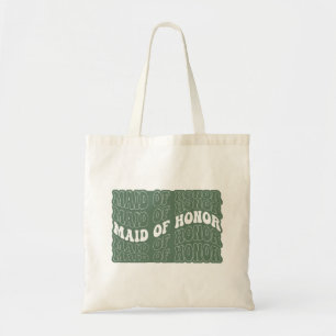 Bolso De Tela Novia Retro Dama de Honor