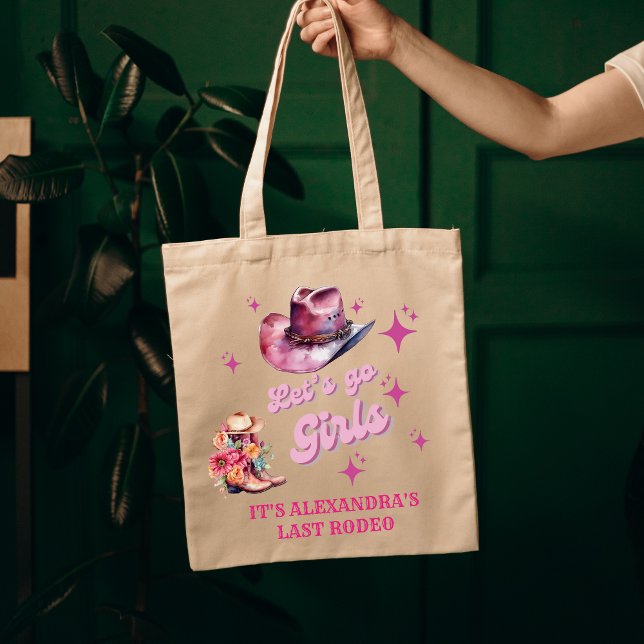 Bolso De Tela Novia rosa Nashville Vamos Chicas Bachelorette (Subido por el creador)