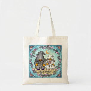 Bolso De Tela Novia y gnomo de Groom