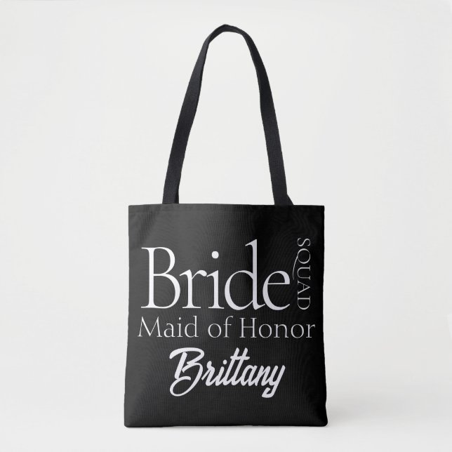 Bolso De Tela Novialidad moderna del partido de novias, brigada  (Anverso)