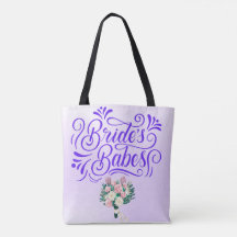 Novias Babes Tote Bridesmaid Regalo