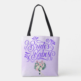 Bolso De Tela Novias Babes Tote Bridesmaid Regalo