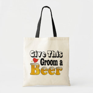 Bolso De Tela Novio Cerveza