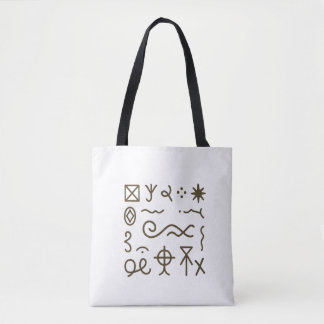 Bolso De Tela Nsibidi Antigua Africana