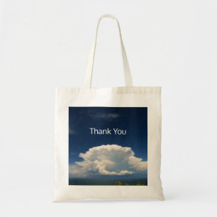 Bolso De Tela Nube blanca de puffy