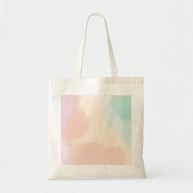 Bolso De Tela Nube colorida (Frente)