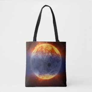 Bolso De Tela Nube De Gas De Hidrógeno Fuera Del Exoplaneta Gj 3