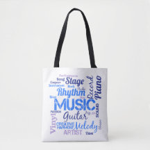 Nube de palabras de amante de la música músico