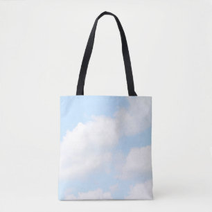 Bolso De Tela Nubes