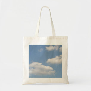 Bolso De Tela Nubes de Cumulus Blancas Fluffy Tote Bag