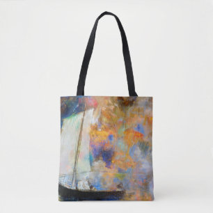 Bolso De Tela Nubes de flores, Redon