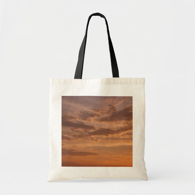 Bolso De Tela Nubes de sol II Pastel Naturaleza abstracta (Frente)