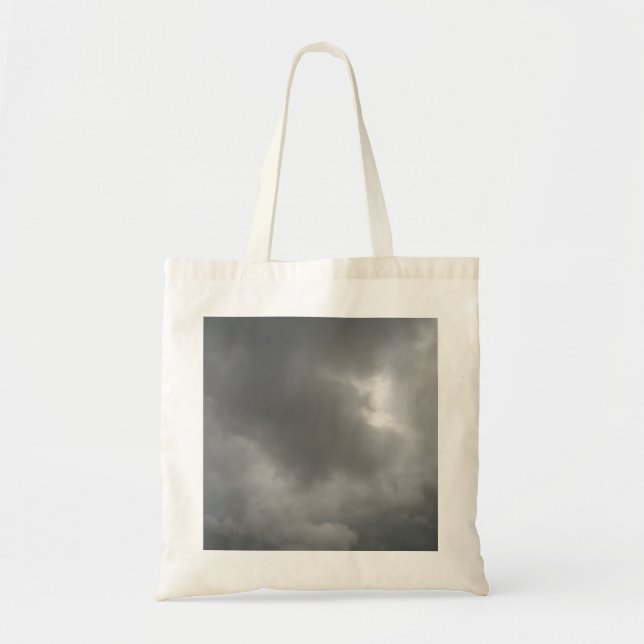 Bolso De Tela Nubes de tormenta tote bag (Frente)