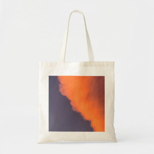 Bolso De Tela Nubes mágicas de ensueño con colores mágicos
