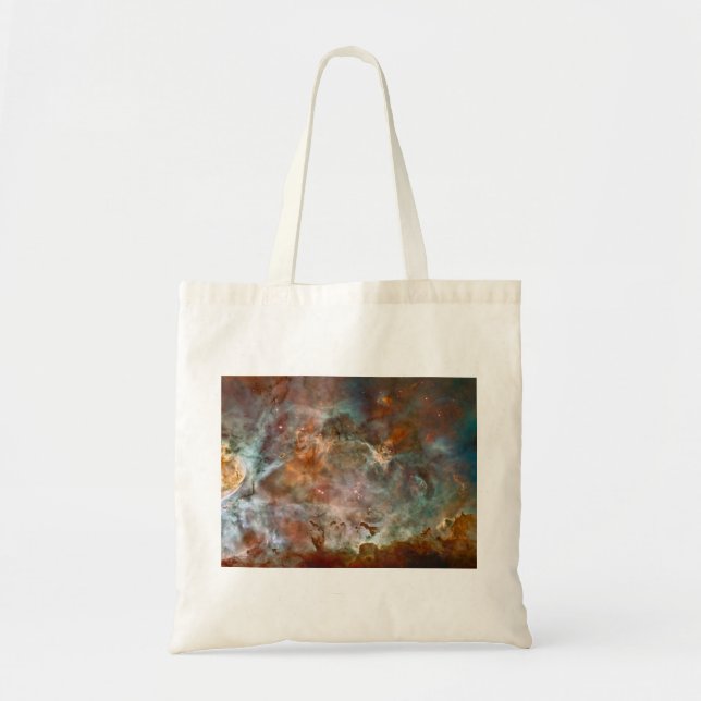 Bolso De Tela Nubes oscuras de Carina Nebula Hubble Space (Frente)