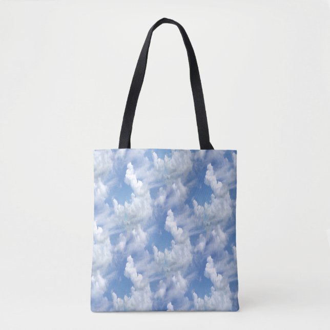 Bolso De Tela Nubes para siempre... (Anverso)