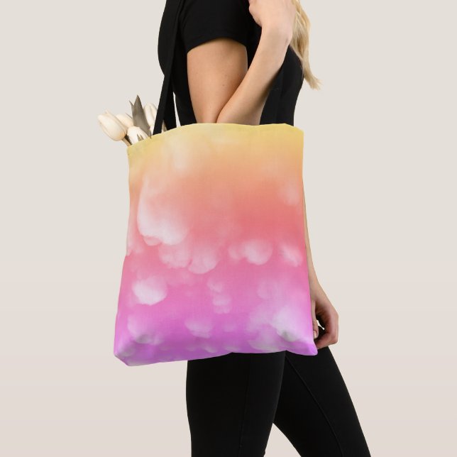 Bolso De Tela "Nubes" Tote Bag (Detalle)