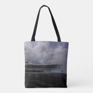 Bolso De Tela Nubes y Niebla 
