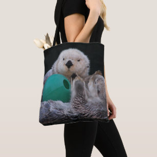 Bolso De Tela Nueces marinas de juego