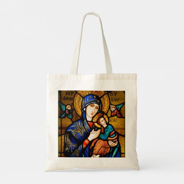 Bolso De Tela nuestra dama de ayuda perpetua (Reverso)