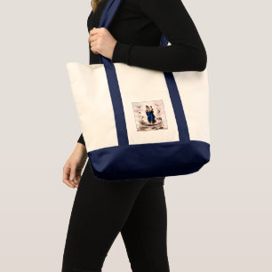 Bolso De Tela Nuestra dama del rápido éxito BW