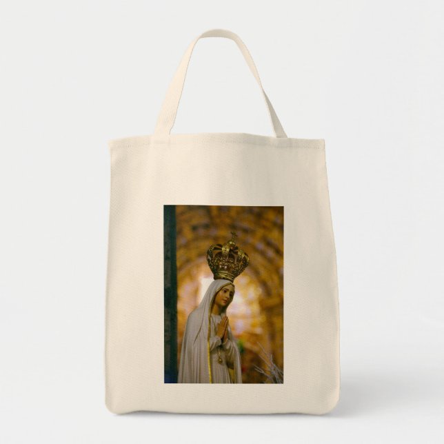 Bolso De Tela Nuestra Señora de Fátima (Frente)
