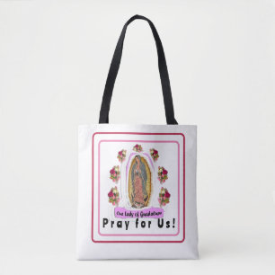 Bolso De Tela Nuestra Señora de Guadalupe