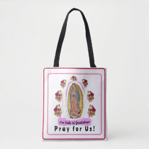 Bolso De Tela Nuestra Señora de Guadalupe