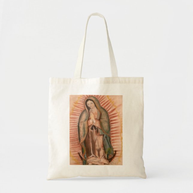 Bolso De Tela Nuestra Señora de Guadalupe Tote Bag (Frente)
